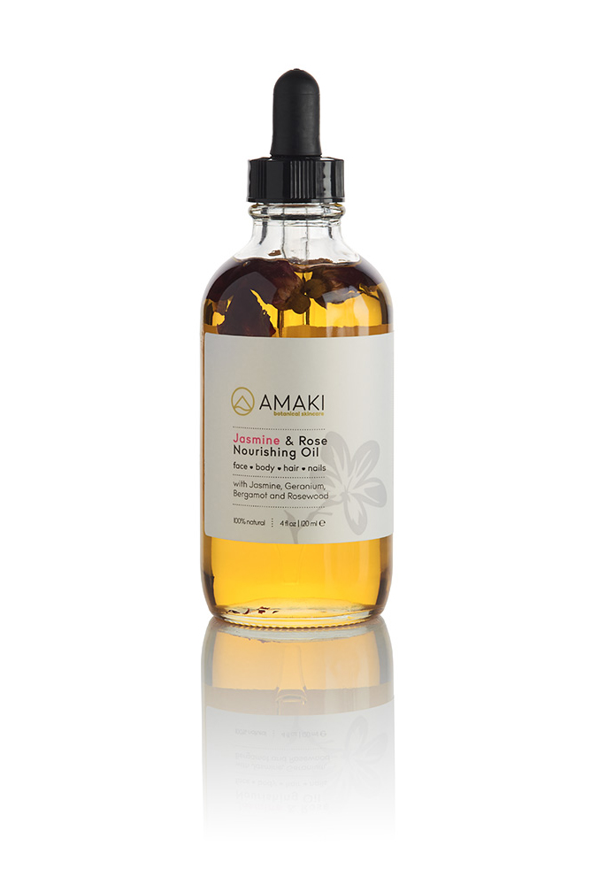 01-Amaki Skincare Jasmine & Rose Nourishing Oil